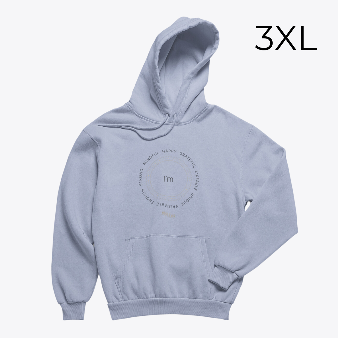 BD-Unisex Hoodie regular fit "I'M HAPPY GRATEFUL..."