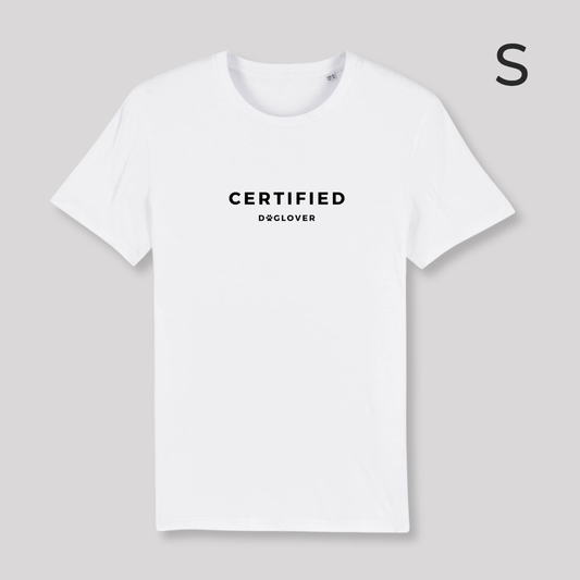 BD-Unisex T-Shirt "CERTIFIED DOGLOVER" dickere Qualität