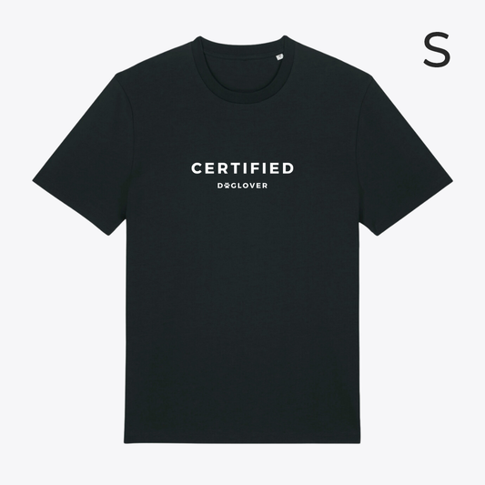 BD-Unisex T-Shirt "CERTIFIED DOGLOVER" dickere Qualität