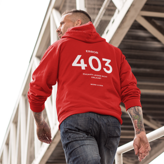 Bio Hoodie Unisex "ERROR 403"