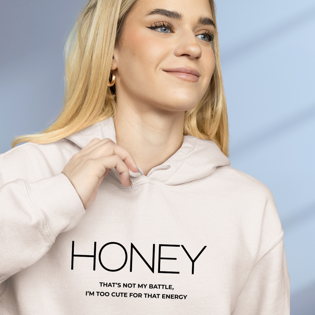 Damen Hoodie regular fit "HONEY, THAT'S NOT..."