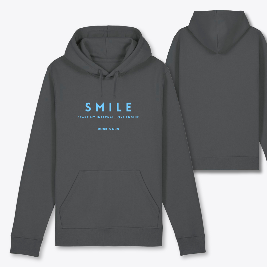 Damen Hoodie regular fit "SMILE - START MY..."