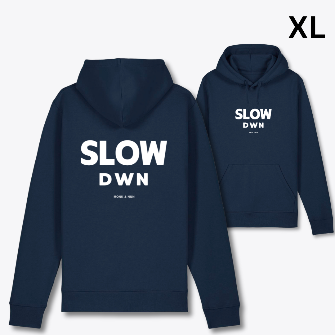 BD-Unisex Hoodie regular fit "SLOW DOWN"
