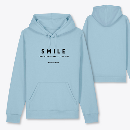 Damen Hoodie regular fit "SMILE - START MY..."