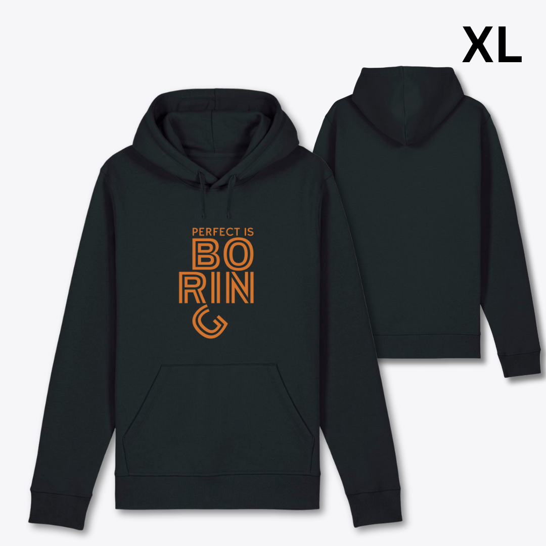 BD-Unisex Hoodie regular fit "PERFECT IS BORING"