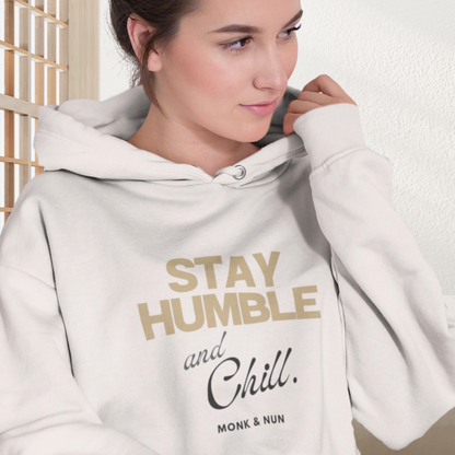 Damen Hoodie regular fit "STAY HUMBLE AND CHILL"