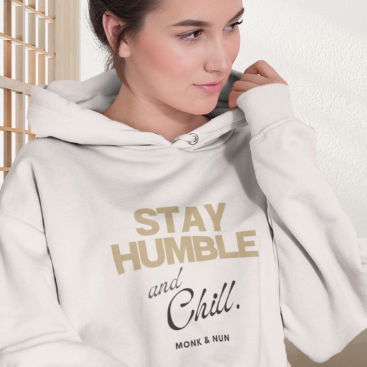 Damen Hoodie regular fit "STAY HUMBLE AND CHILL"