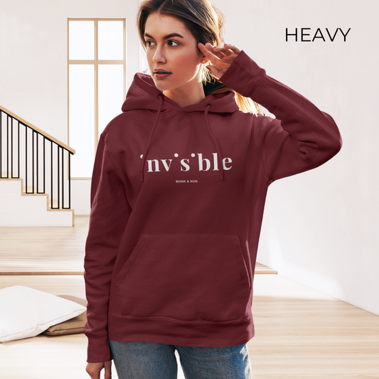 HEAVY Hoodie Unisex "INVISIBLE"