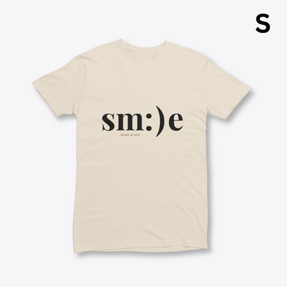 BD-Damen T-Shirt slim fit stretchy "SMILE"