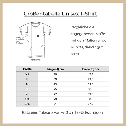 Unisex T-Shirt "FROM ANOTHER POINT OF VIEW" Bio-Baumwolle