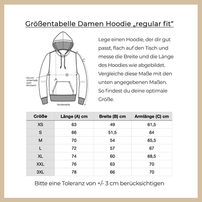 BD-Unisex Hoodie regular fit "UNIKAT-NICHT AUSTAUSCHBAR"