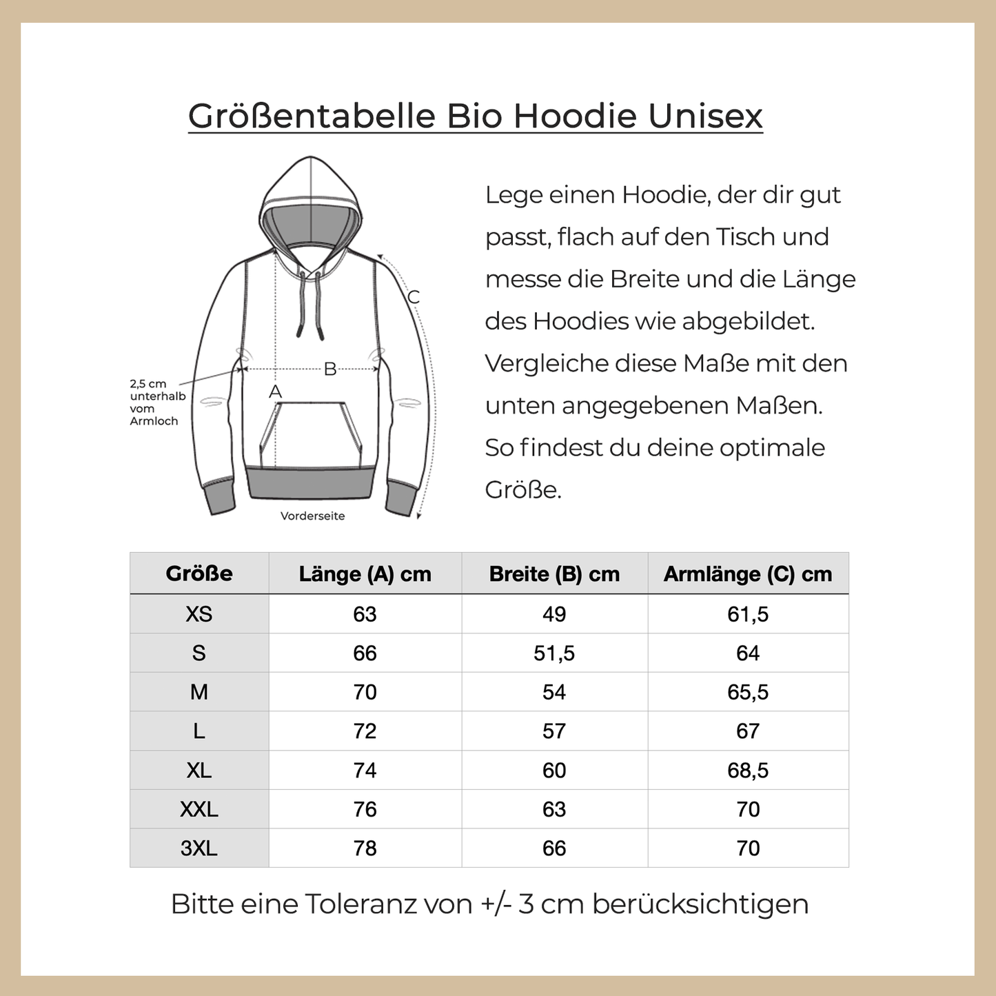 BD-Unisex Hoodie regular fit "UNIKAT-NICHT ERSETZBAR" Backprint