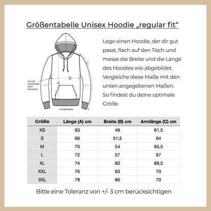 BD-Unisex Hoodie regular fit "PERFECT IS BORING"
