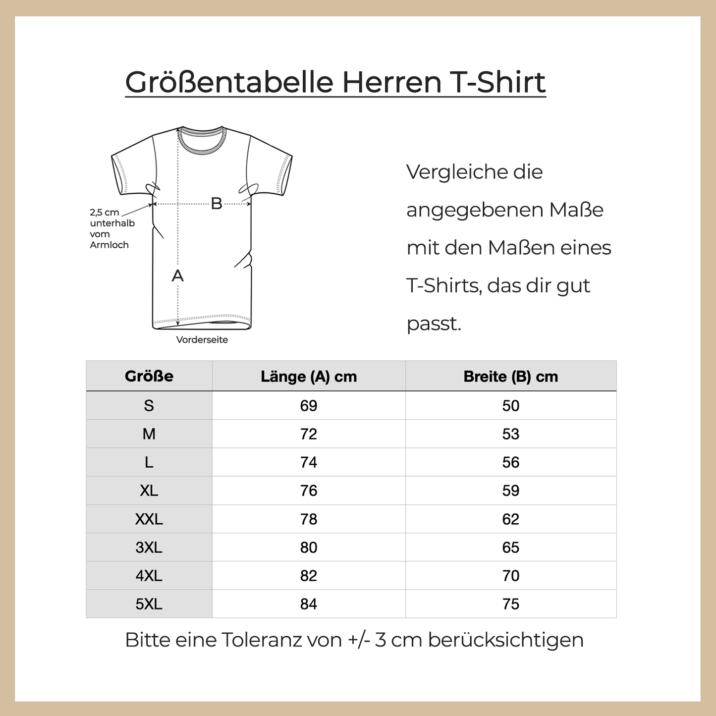 Herren T-Shirt Bio-Baumwolle "UNIKAT"