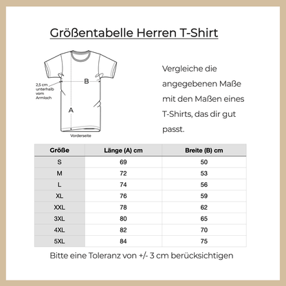 Herren T-Shirt Bio-Baumwolle "UNIKAT"
