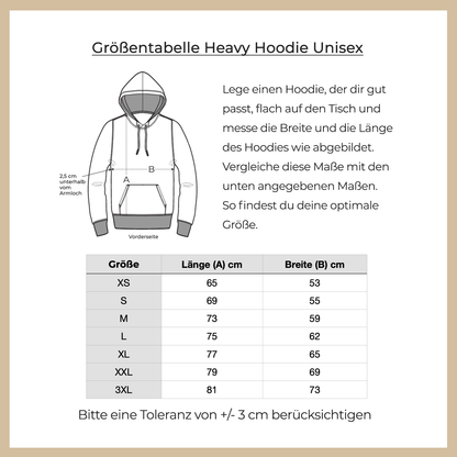 BD-HEAVY Hoodie Unisex "INVISIBLE"