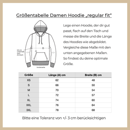 Damen Hoodie regular fit "THE BEST IS YET TO COME"