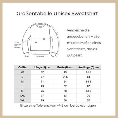 Bio Sweatshirt Unisex "EMBRACE THE JOURNEY"