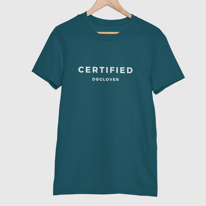 Unisex T-Shirt "CERTIFIED DOGLOVER" Bio-Baumwolle