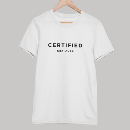 Unisex T-Shirt "CERTIFIED DOGLOVER" Bio-Baumwolle