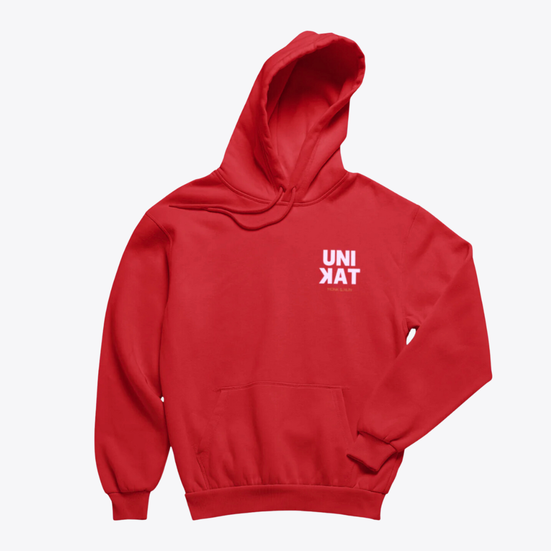 BD-Unisex Hoodie regular fit "UNIKAT-NICHT AUSTAUSCHBAR" Backprint
