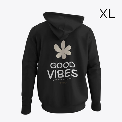 BD-Unisex Hoodie regular fit "GOOD VIBES" Backprint