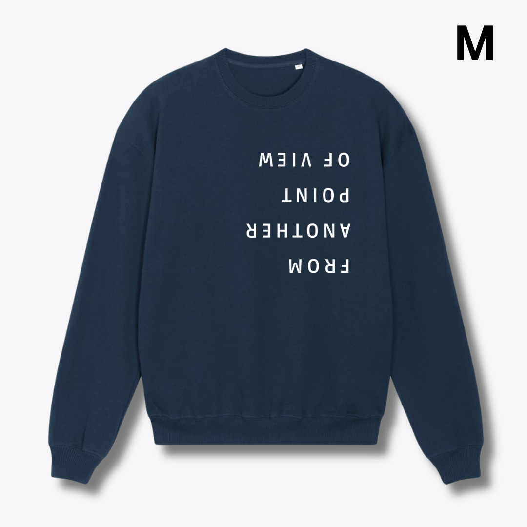 BD-Damen Sweater oversized fit "FROM ANOTHER POINT OF VIEW" (Kopie)