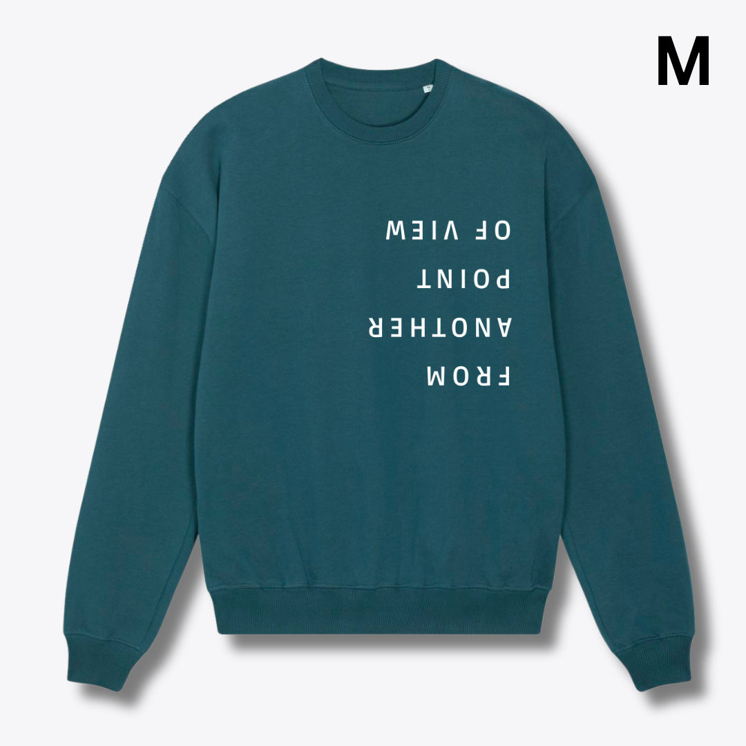 BD-Damen Sweater oversized fit "FROM ANOTHER POINT OF VIEW"