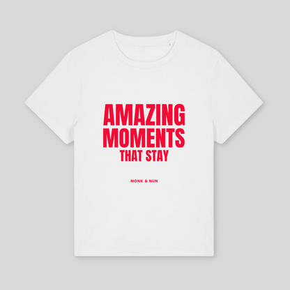 Damen T-Shirt fashion fit "AMAZING MOMENTS.."