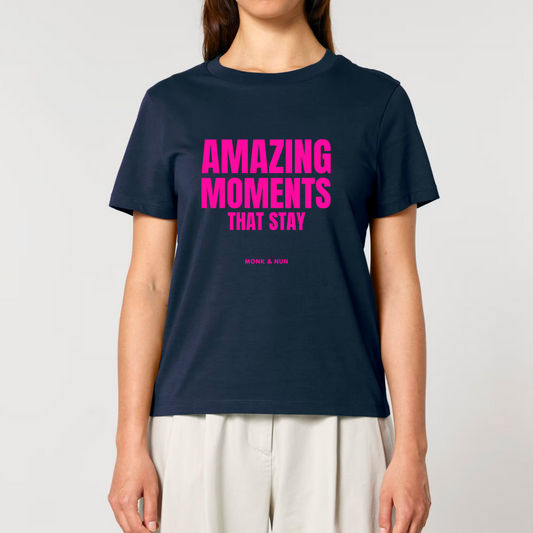 Damen T-Shirt fashion fit "AMAZING MOMENTS.."