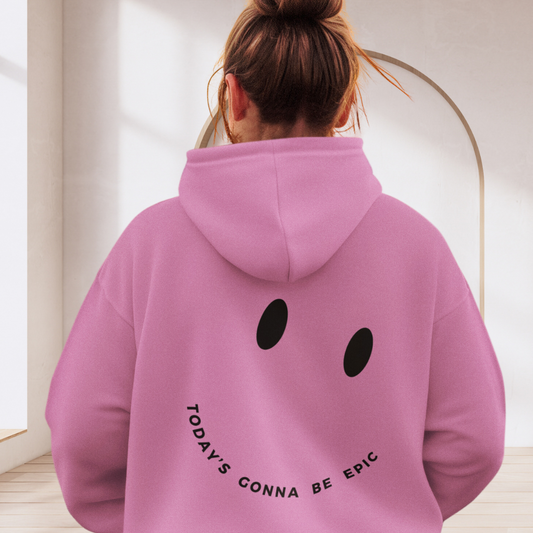 Boxcut-Hoodie "TODAY'S GONNA BE EPIC"