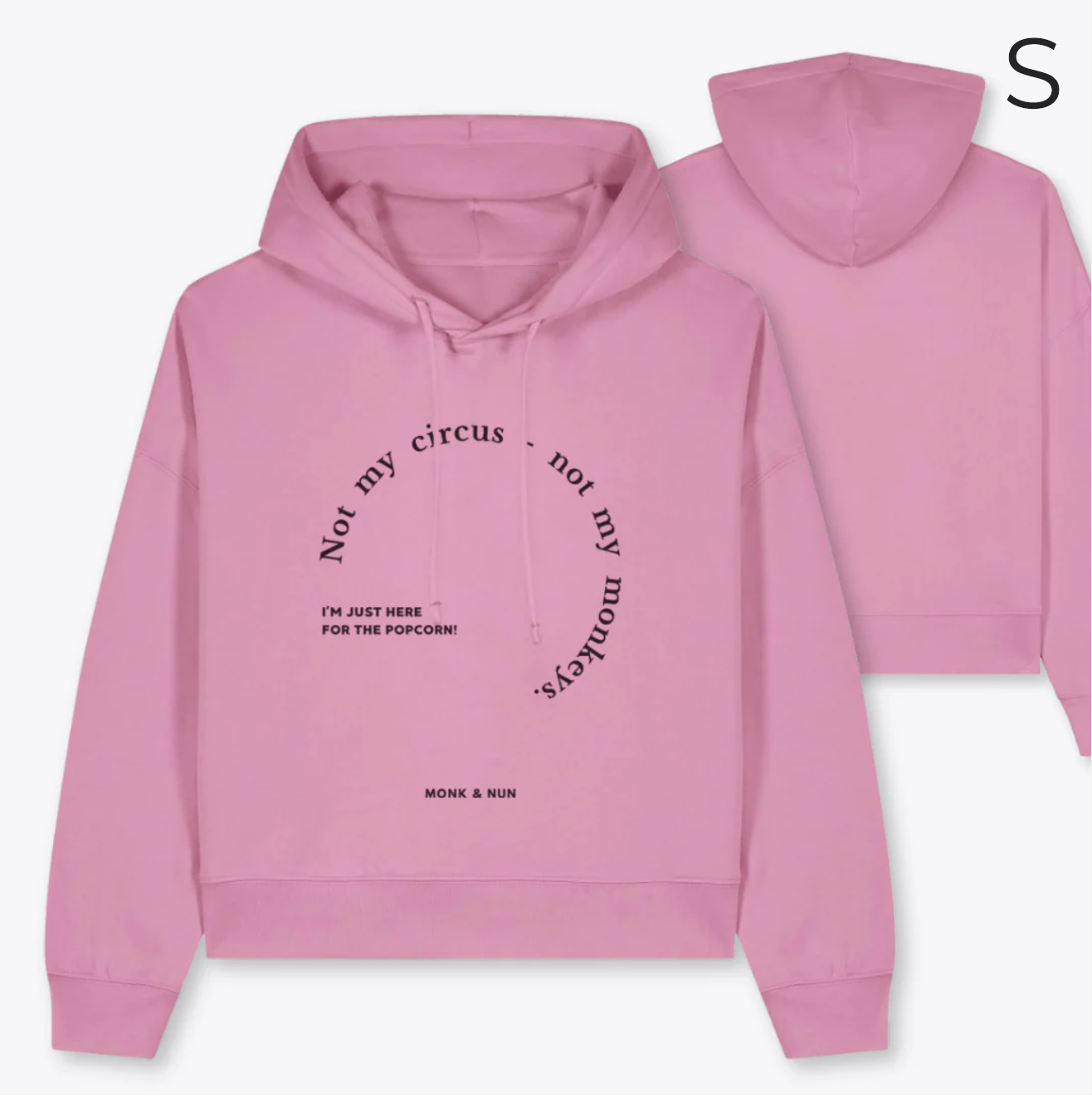 BD-Boxcut Hoodie "NOT MY CIRCUS"