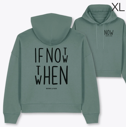 BD-Boxcut Hoodie "IF NOT NOW"