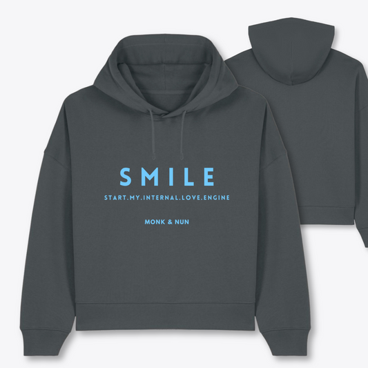 Boxcut Hoodie "SMILE"