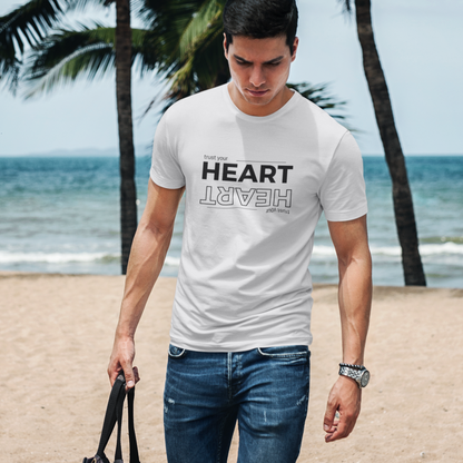 Unisex T-Shirt "TRUST YOUR HEART" Bio-Baumwolle