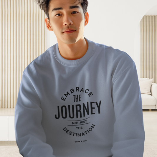 Bio Sweatshirt Unisex "EMBRACE THE JOURNEY"