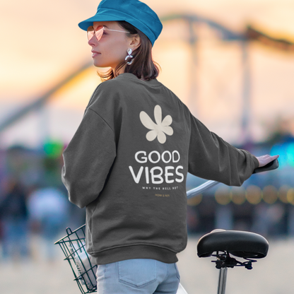 Damen Sweater regular fit "GOOD VIBES"