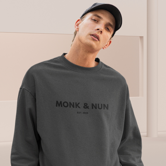 Bio Sweatshirt Unisex "MONK & NUN"