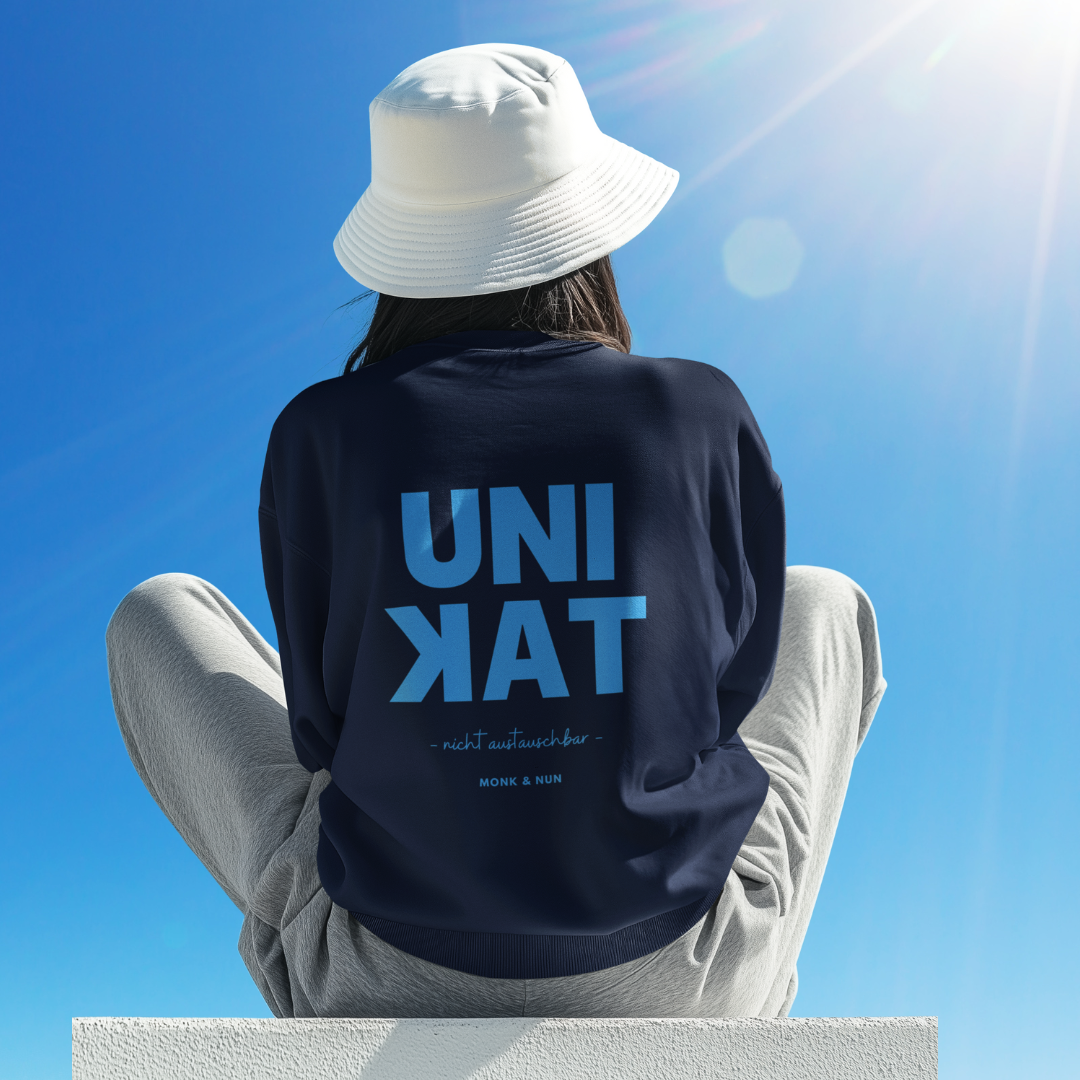 Damen Sweatshirt regular fit "UNIKAT - NICHT AUSTAUSCHBAR"