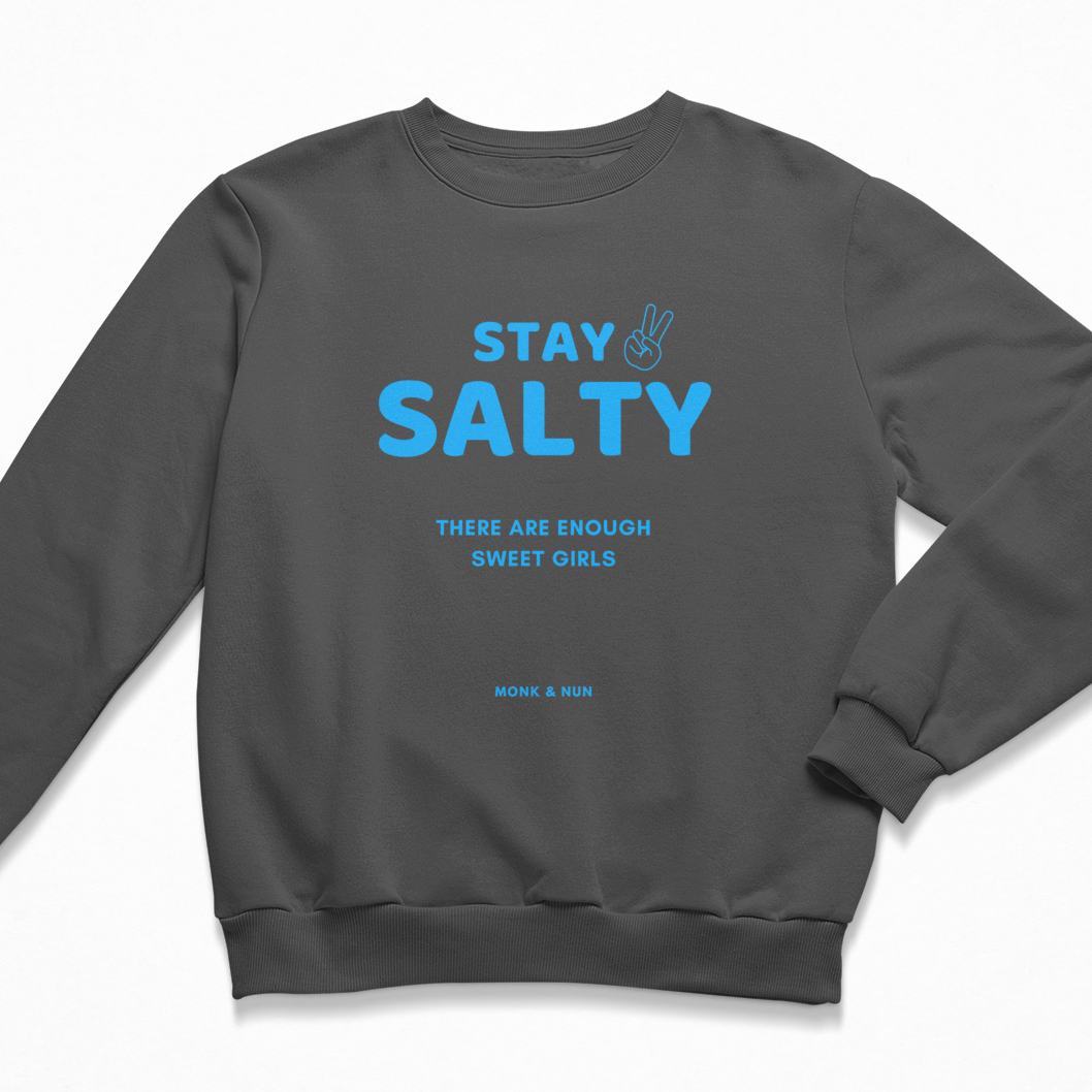 Damen Sweater regular fit "STAY SALTY"