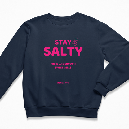 Damen Sweater regular fit "STAY SALTY"