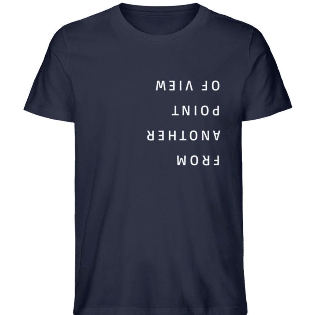 Herren T-Shirt Bio-Baumwolle "FROM ANOTHER POINT OF VIEW"