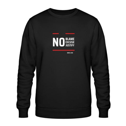 Bio Sweatshirt Unisex "NO BLAME"
