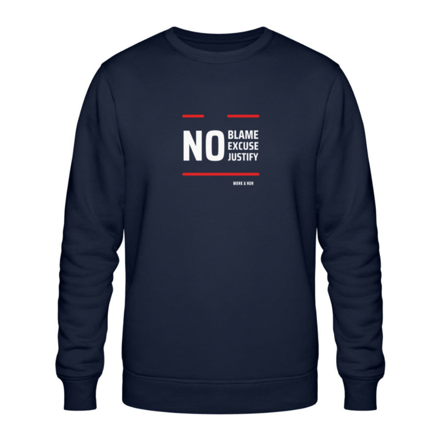 Bio Sweatshirt Unisex "NO BLAME"