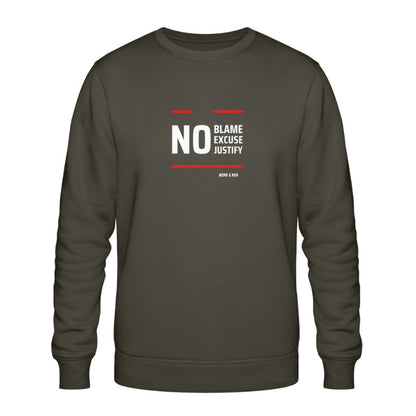 Bio Sweatshirt Unisex "NO BLAME"