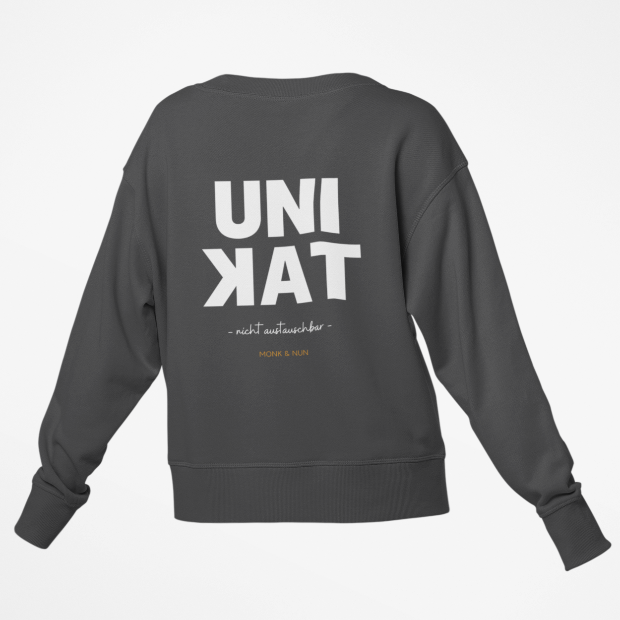Damen Sweatshirt regular fit "UNIKAT - NICHT AUSTAUSCHBAR"