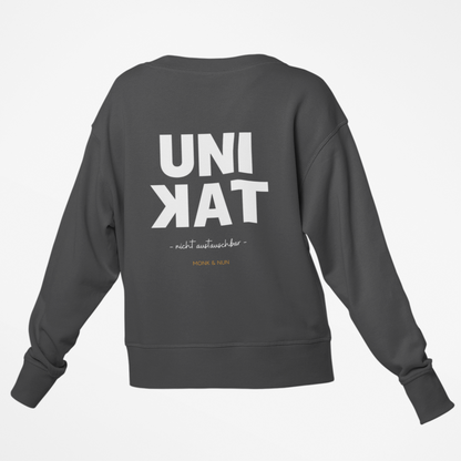 Damen Sweatshirt regular fit "UNIKAT - NICHT AUSTAUSCHBAR"