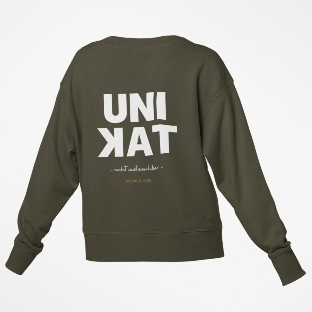 Damen Sweatshirt regular fit "UNIKAT - NICHT AUSTAUSCHBAR"