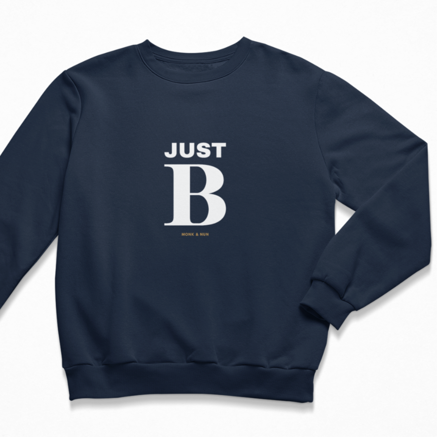 Damen Sweater regular fit "JUST BE"