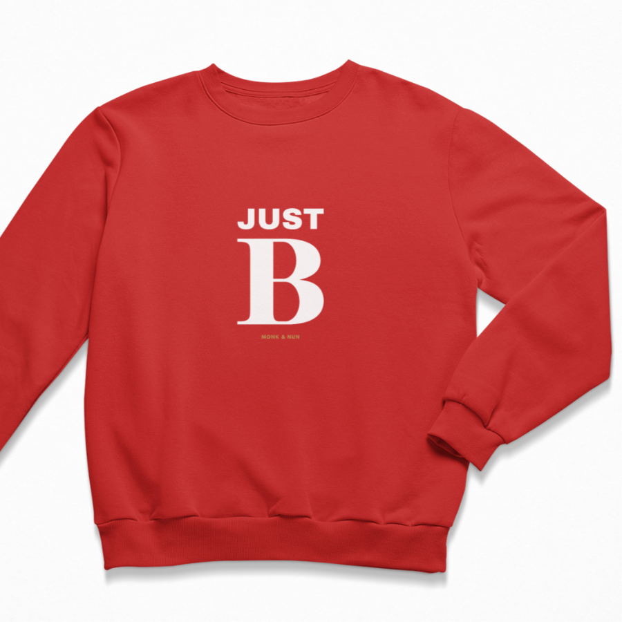 Damen Sweater regular fit "JUST BE"
